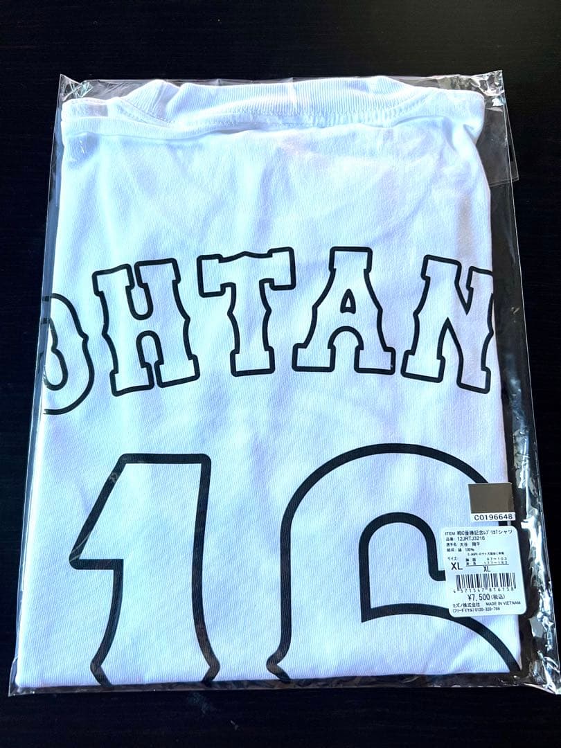 【限定商品】大谷翔平 2023WBC優勝記念Tシャツ XLサイズ 侍ジャパン