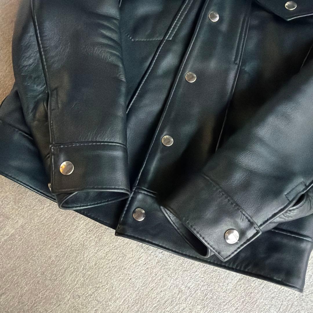 Lewis leathers ウエスタンジャケット サイズ34 ブラック