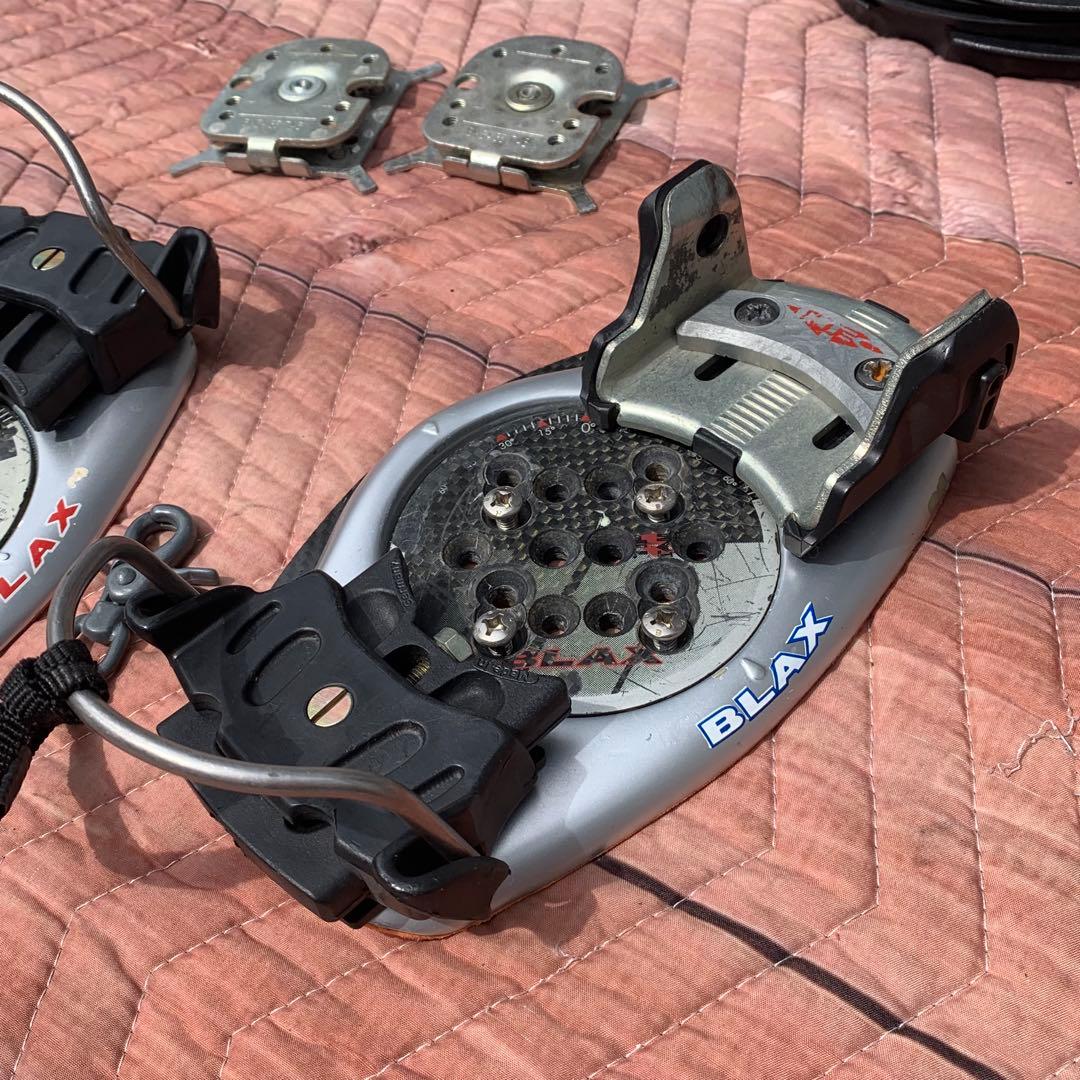 【希少品】BLAX スノーボード ビンディング プレート付き　アルペン