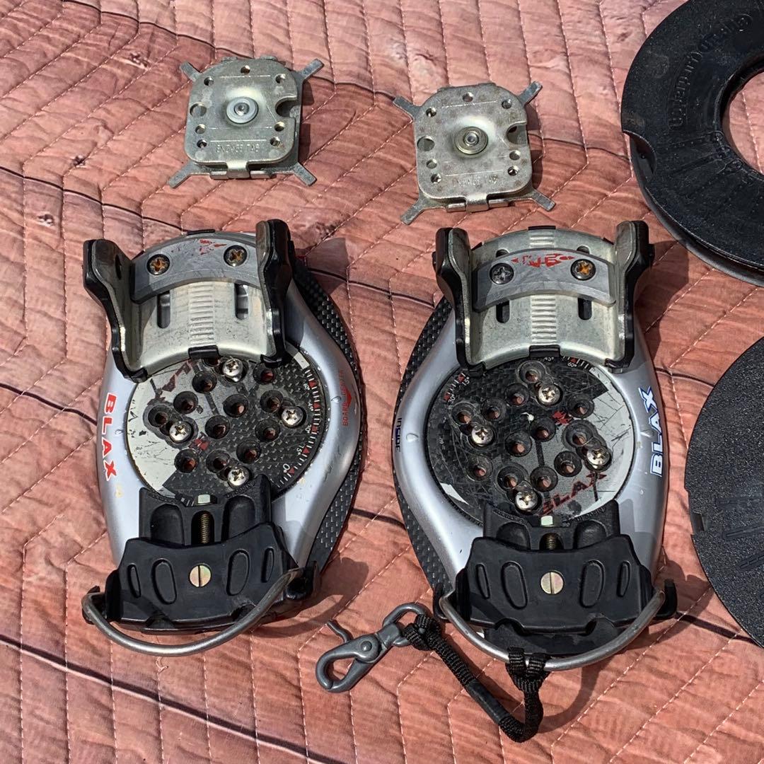 【希少品】BLAX スノーボード ビンディング プレート付き　アルペン