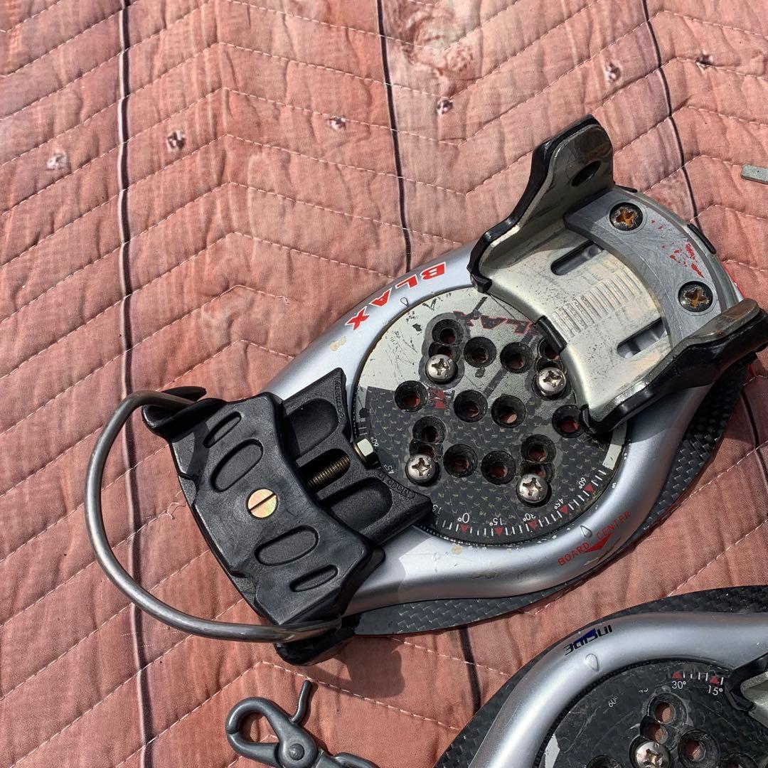 【希少品】BLAX スノーボード ビンディング プレート付き　アルペン