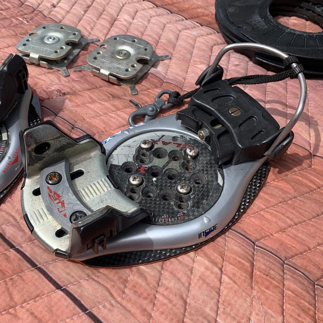 【希少品】BLAX スノーボード ビンディング プレート付き　アルペン