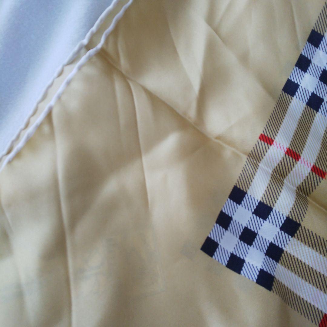 Burberrys バーバリー ノバチェック柄 大判 スカーフ シルクスカーフ