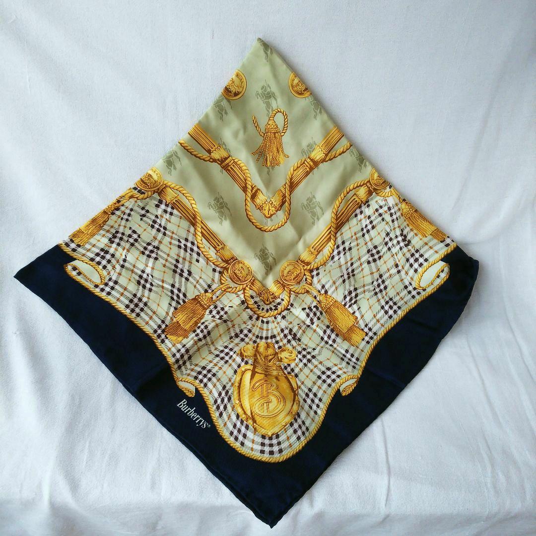 Burberrys バーバリー ノバチェック柄 大判 スカーフ シルクスカーフ