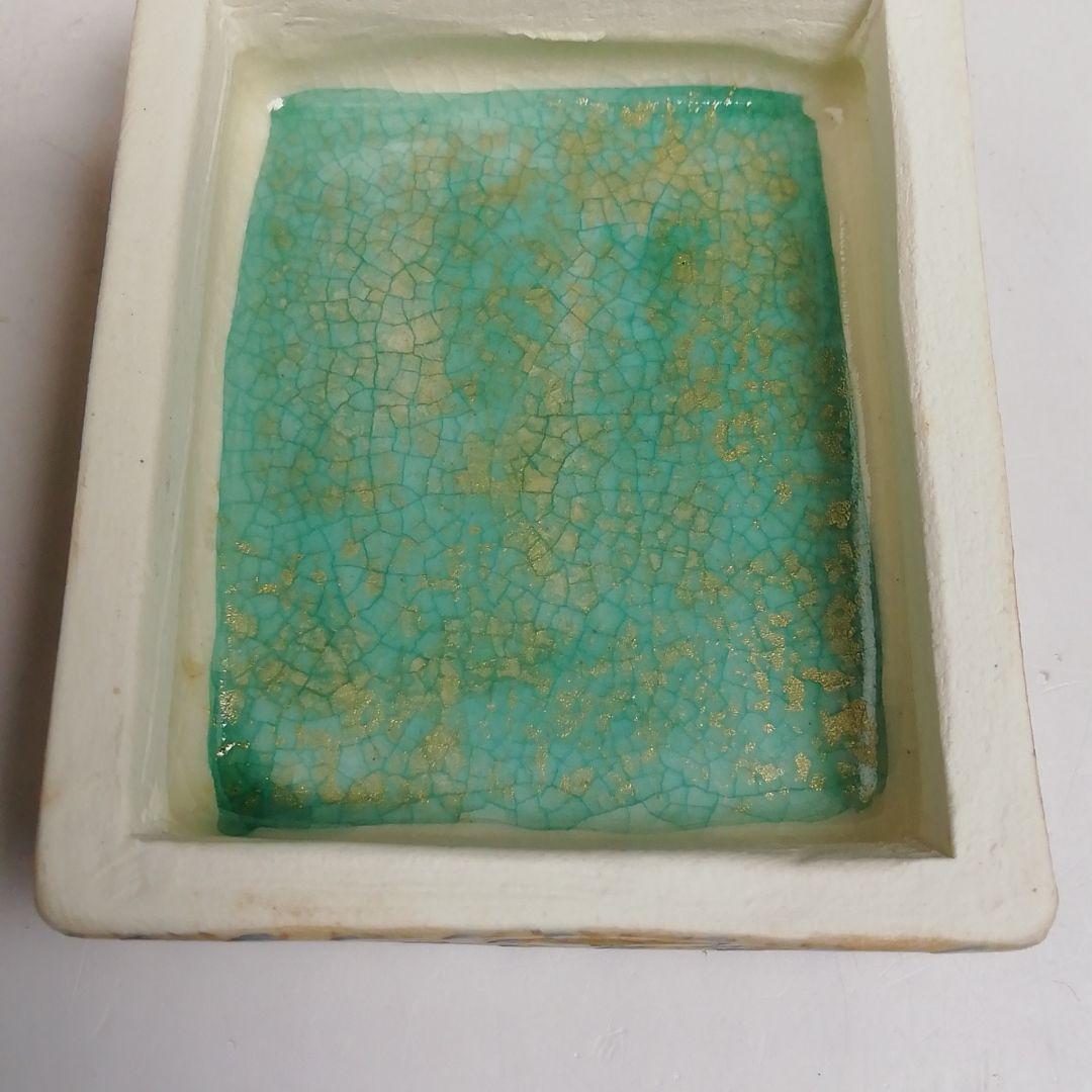 Ｔ７９３　香合　『歌本　香合』『清香窯　宮本翠浩 造』　共箱　茶道具