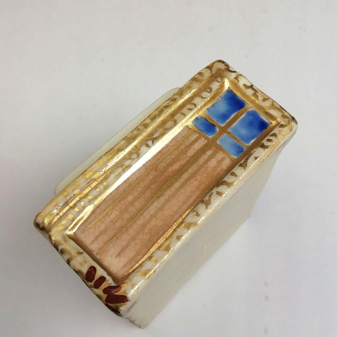 Ｔ７９３　香合　『歌本　香合』『清香窯　宮本翠浩 造』　共箱　茶道具