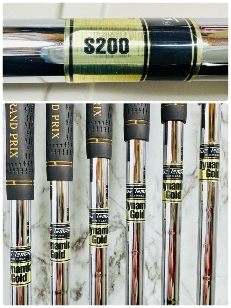 【激レア】名器 グランプリ GPN-0002 Pro メンズアイアンセット 6本