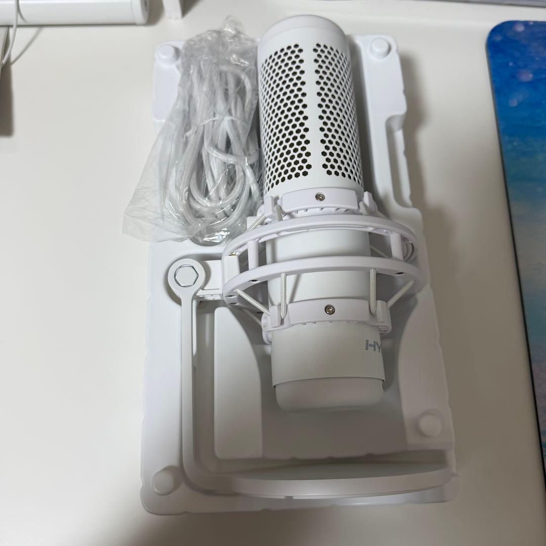 【HyperX】QuadCast S コンデンサーマイク