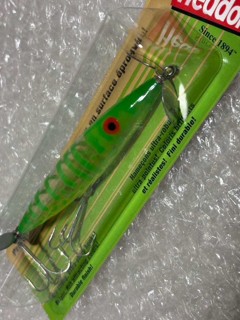 ヘドン　ダイイングフラッター　特注カラー　3個セット　新品　スミス　レアカラー