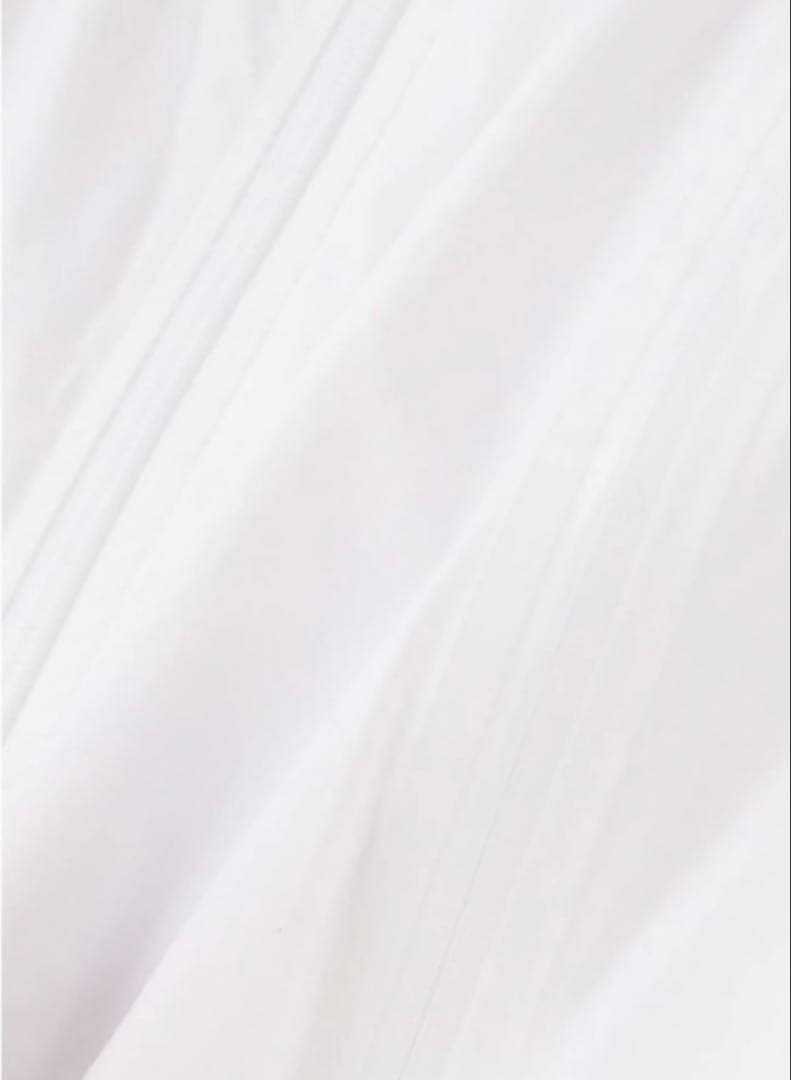 新品 パーリーゲイツ ナイロンストレッチタフタシレー裏起毛ジャケット(4)M/白