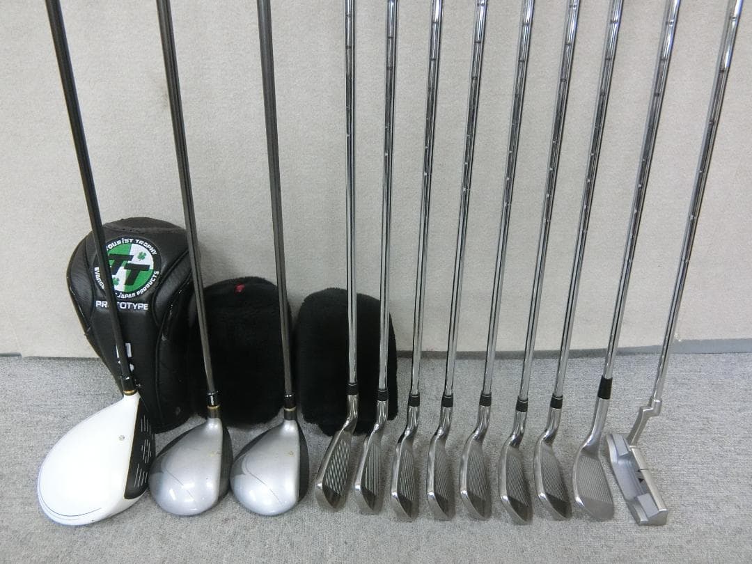 b822 初心者歓迎 テーラーメイド 等メンズゴルフクラブ１２本セット