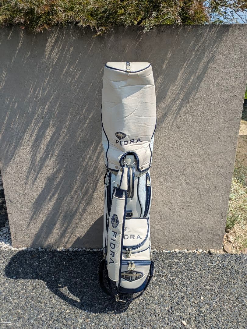 フィドラ大型キャディバッグ中古メンズFIDRAゴルフクラブバッグオシャレ
