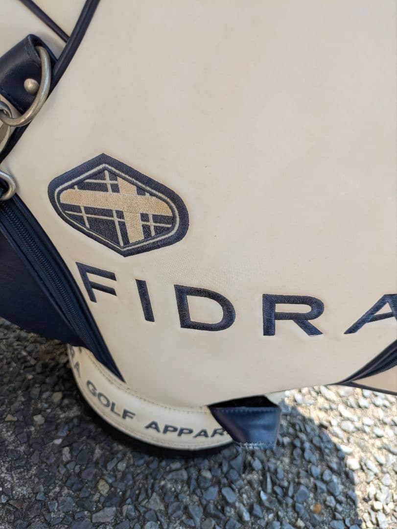 フィドラ大型キャディバッグ中古メンズFIDRAゴルフクラブバッグオシャレ