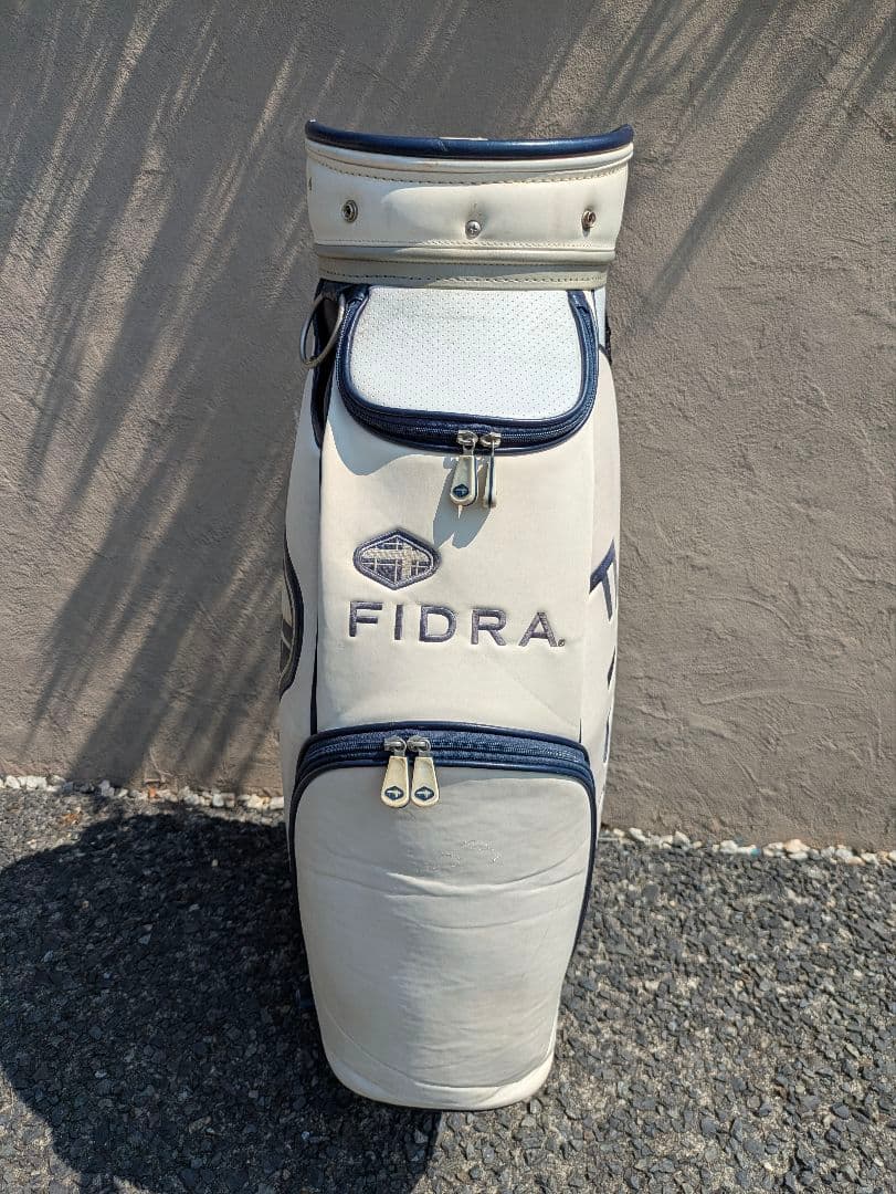 フィドラ大型キャディバッグ中古メンズFIDRAゴルフクラブバッグオシャレ