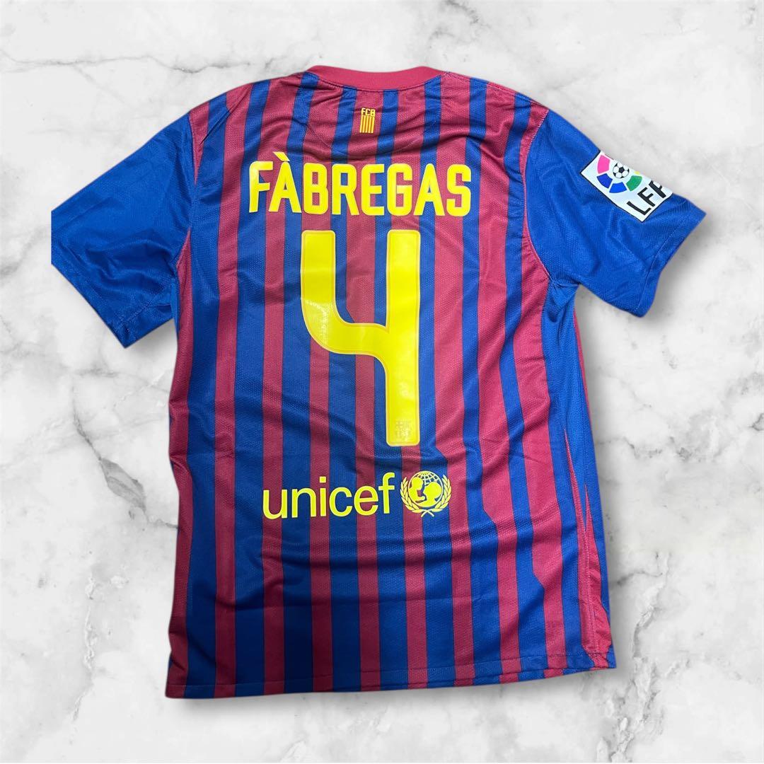 【オーセンティック/選手仕様】 FCバルセロナ 11-12セスク Sサイズ