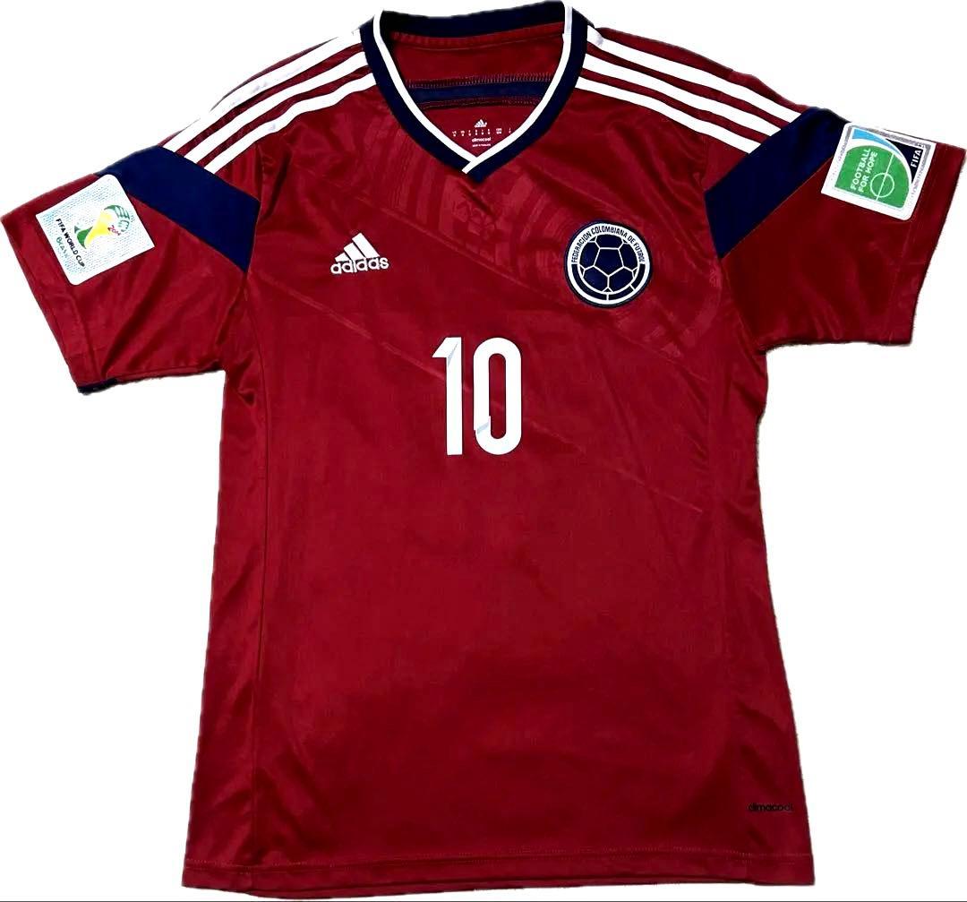 2014ワールドカップ　コロンビア代表 ハメスロドリゲス　ユニフォーム　激レア