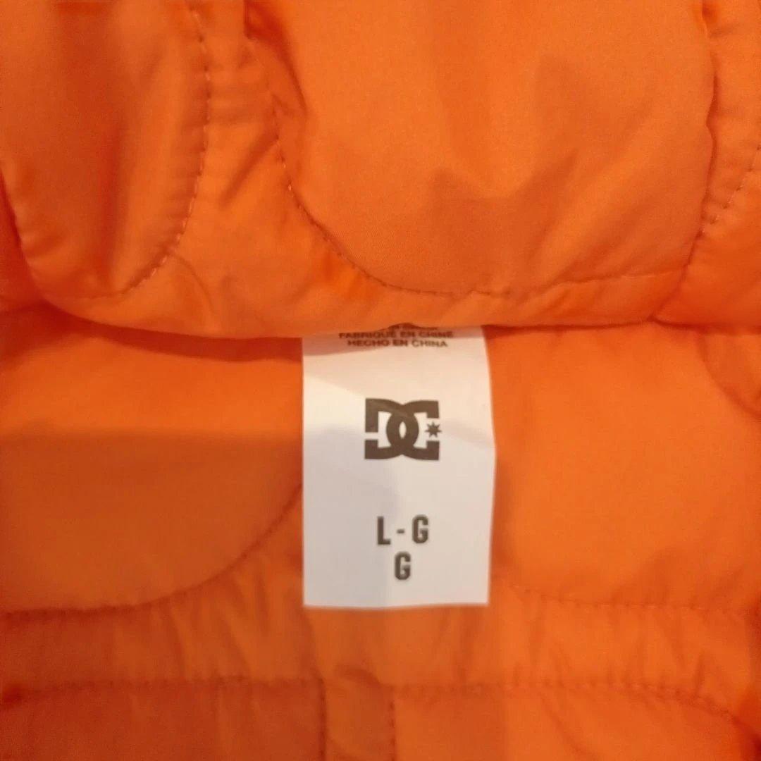 DC スノボ スキー リバーシブル フード付きジャケット L ブルー オレンジ