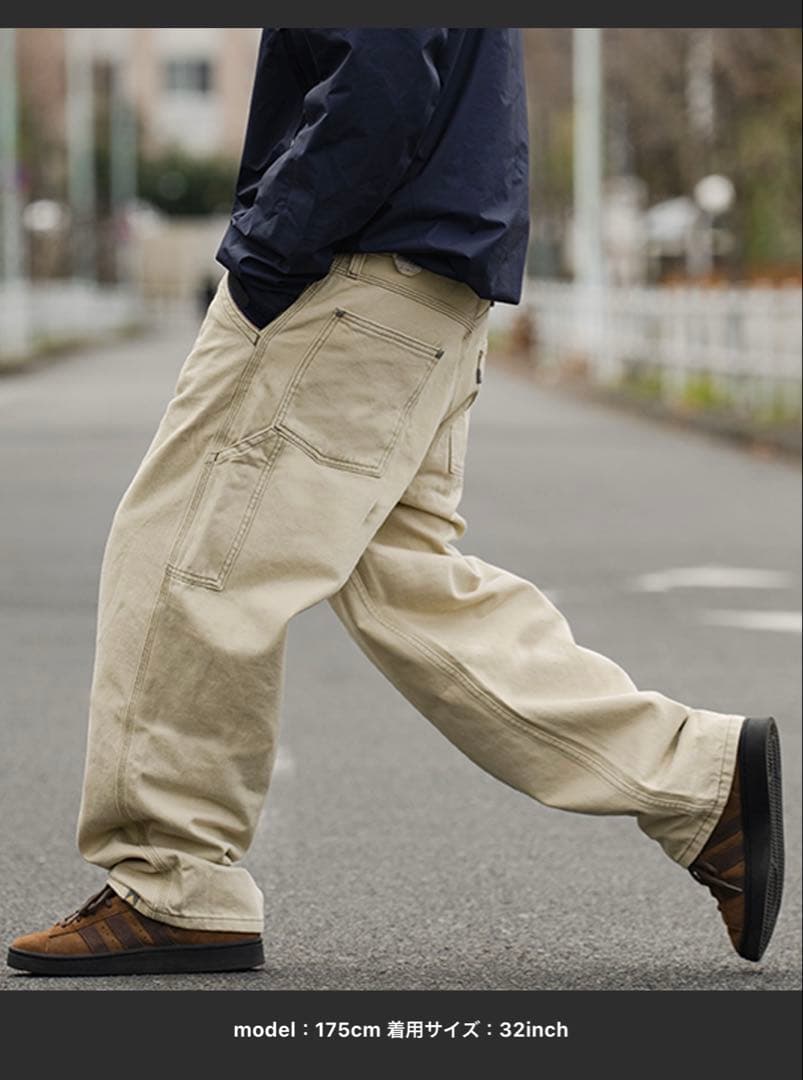 Levis Silver Tab バギーW32L30 ベージュ系