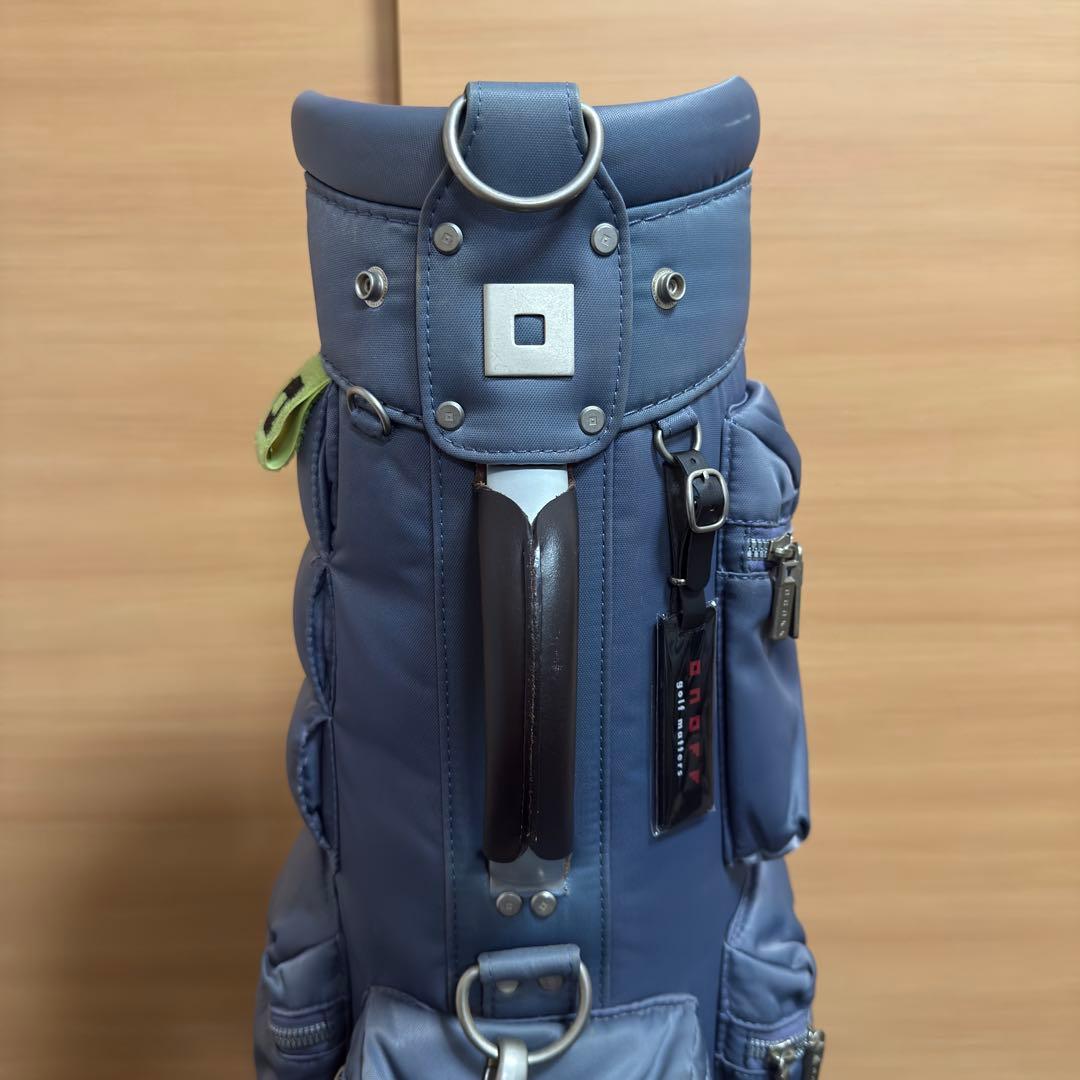ONOFF オノフ 自立式 キャディバッグ 5分割 スタンド式 ゴルフバッグ