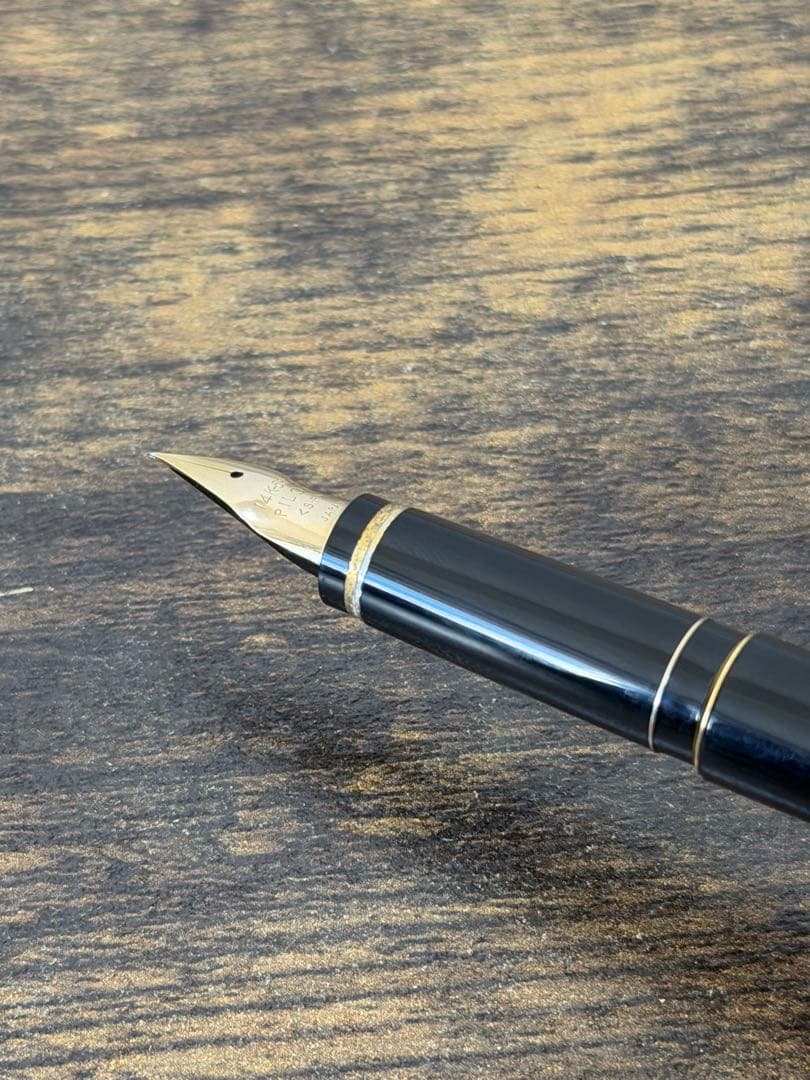 初期　グランダム　 エラボー　SF ニブ 細字軟　14金　パイロット　万年筆