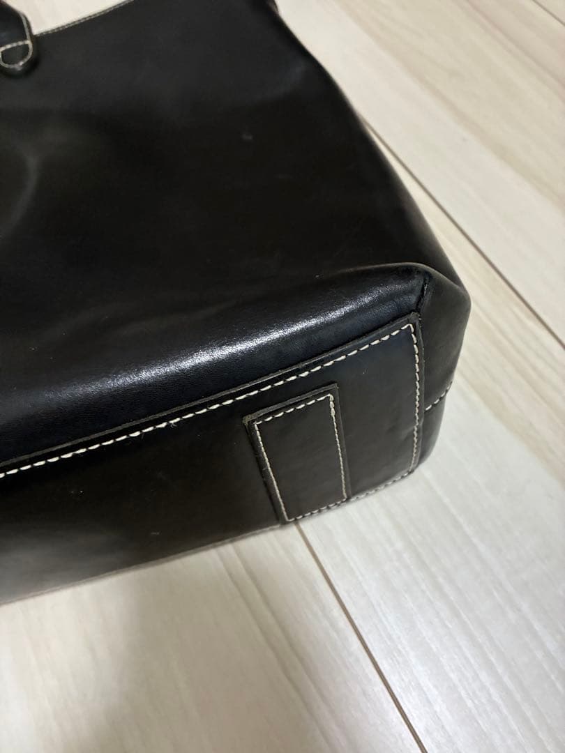 土屋鞄 黒 ディアリオ 2WAY トートバッグ ショルダーバッグ