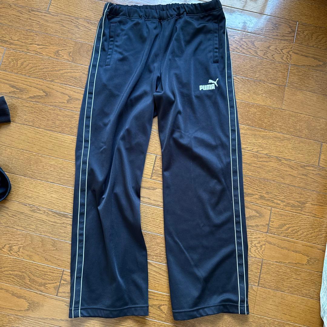 PUMA ブラック ジャージ上下セット