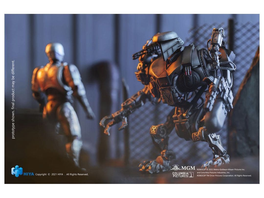 新品未開封『ロボコップ2』ケイン＆ロボコップ 2体セット ハイヤトイズ 1/18