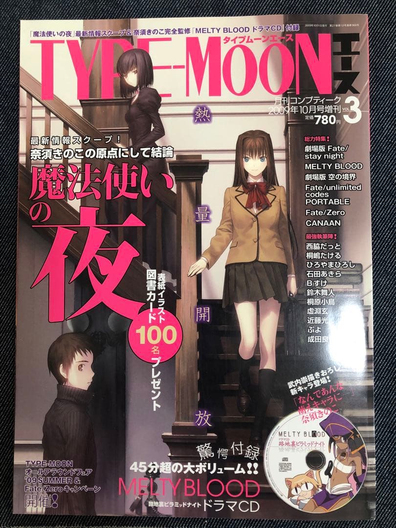 【中古品】【希少品】TYPE-MOONエース 11冊セット（付録一部なし）