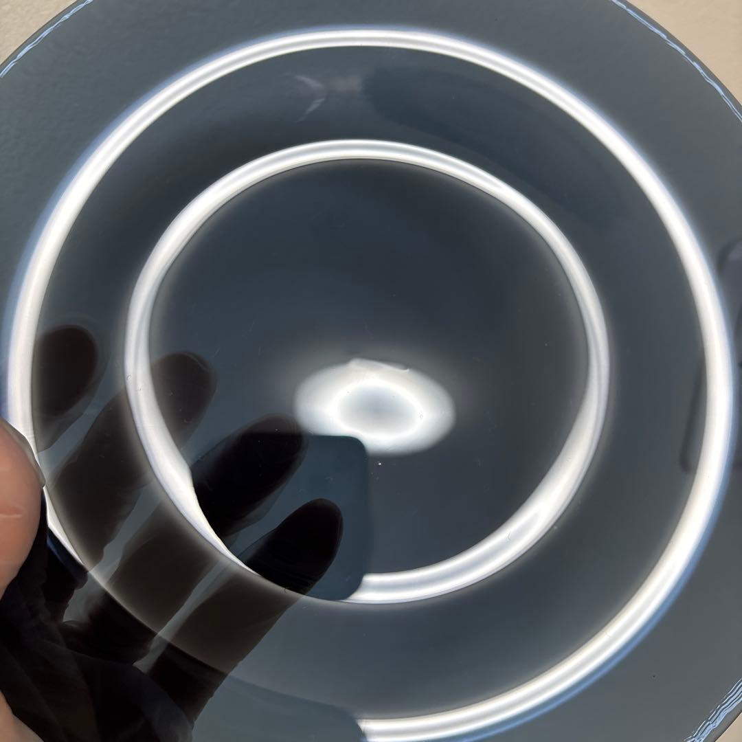 ARABIA　 oma 　オマ　プレート　ブルーベリーブルー　2枚組