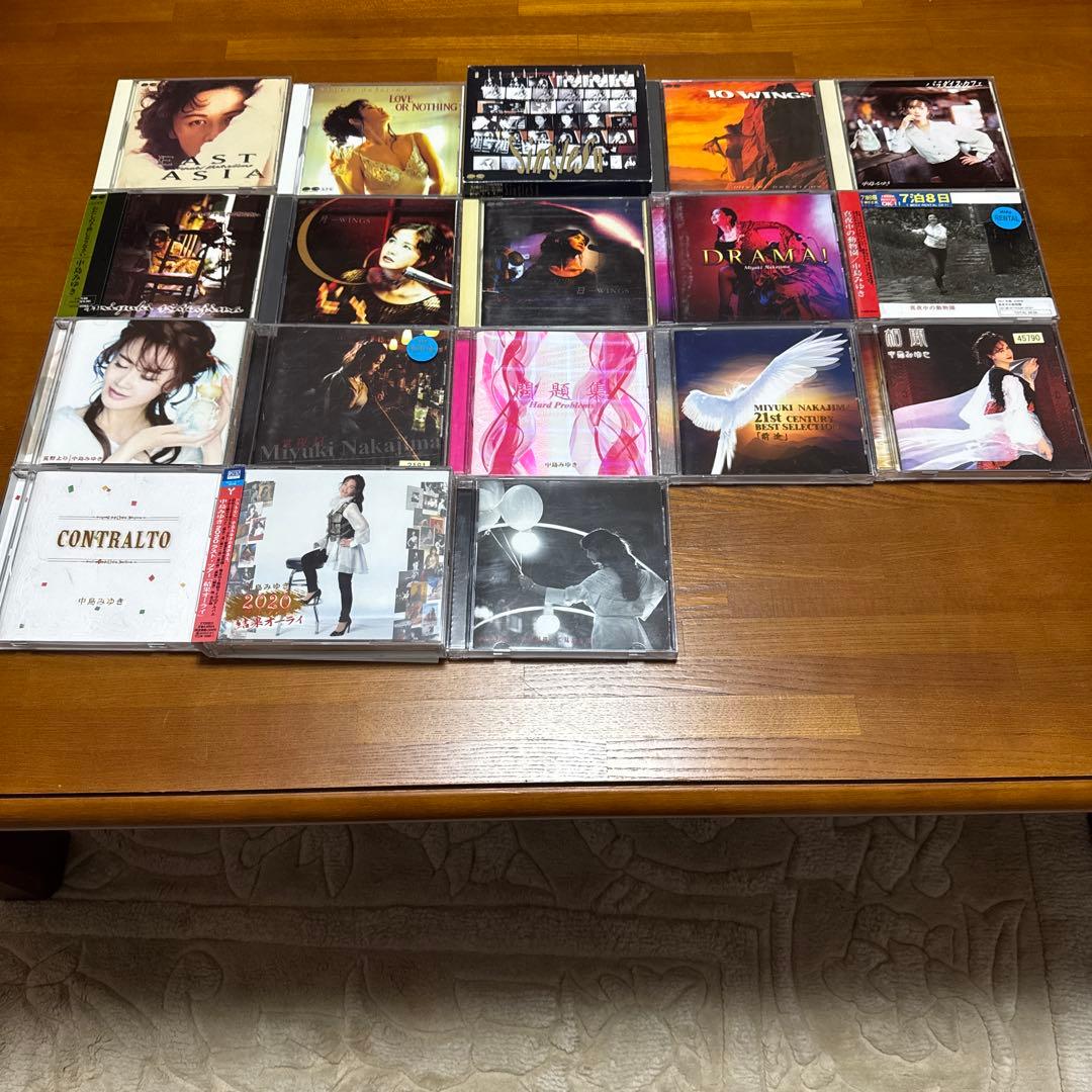 中島みゆきCDコレクション(18枚)