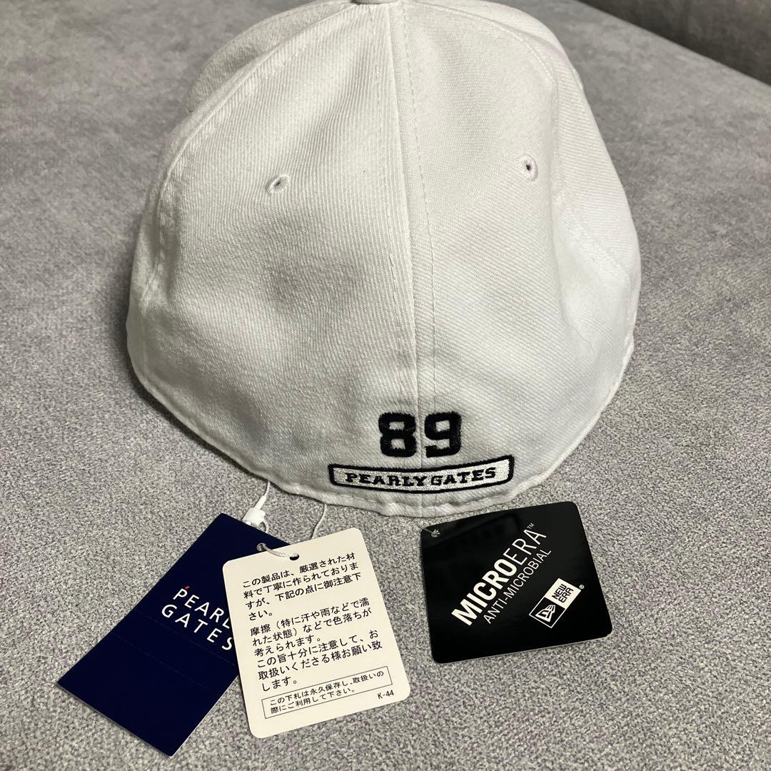 PEARLY GATES キャップ ホワイト PGロゴ 新品未使用