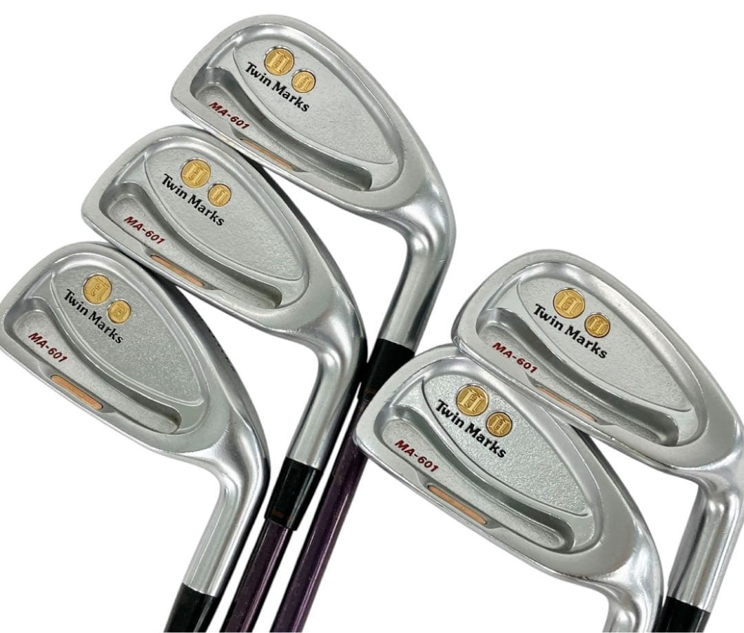 稀少品！2星！HONMA MA-601 Twin markアイアン 5-9 5本