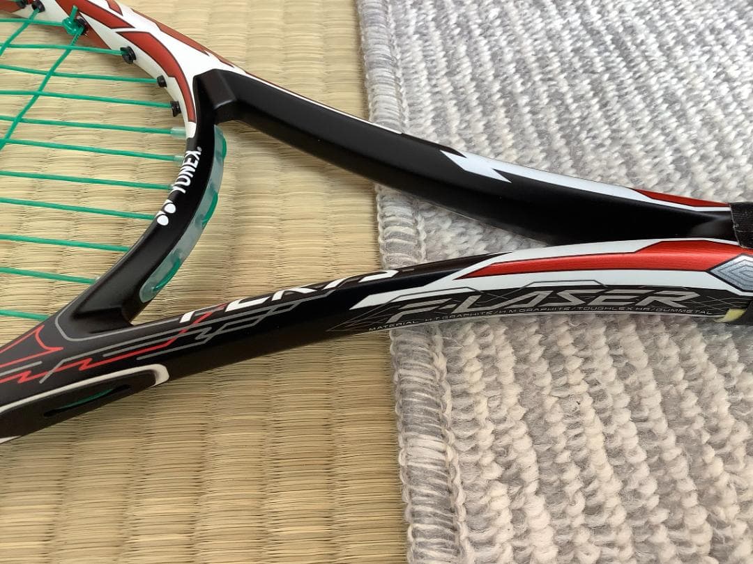 軟式テニス　ヨネックスジオブレイク50VS・Fレーザー７S　ボール12個