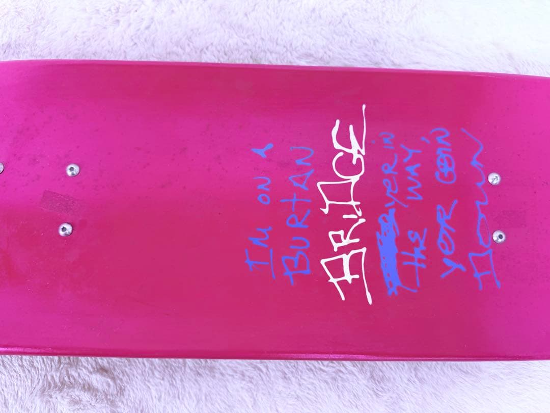 希少 BURTON スノーデッキ BRIDGE 未使用保管品 純正シート付