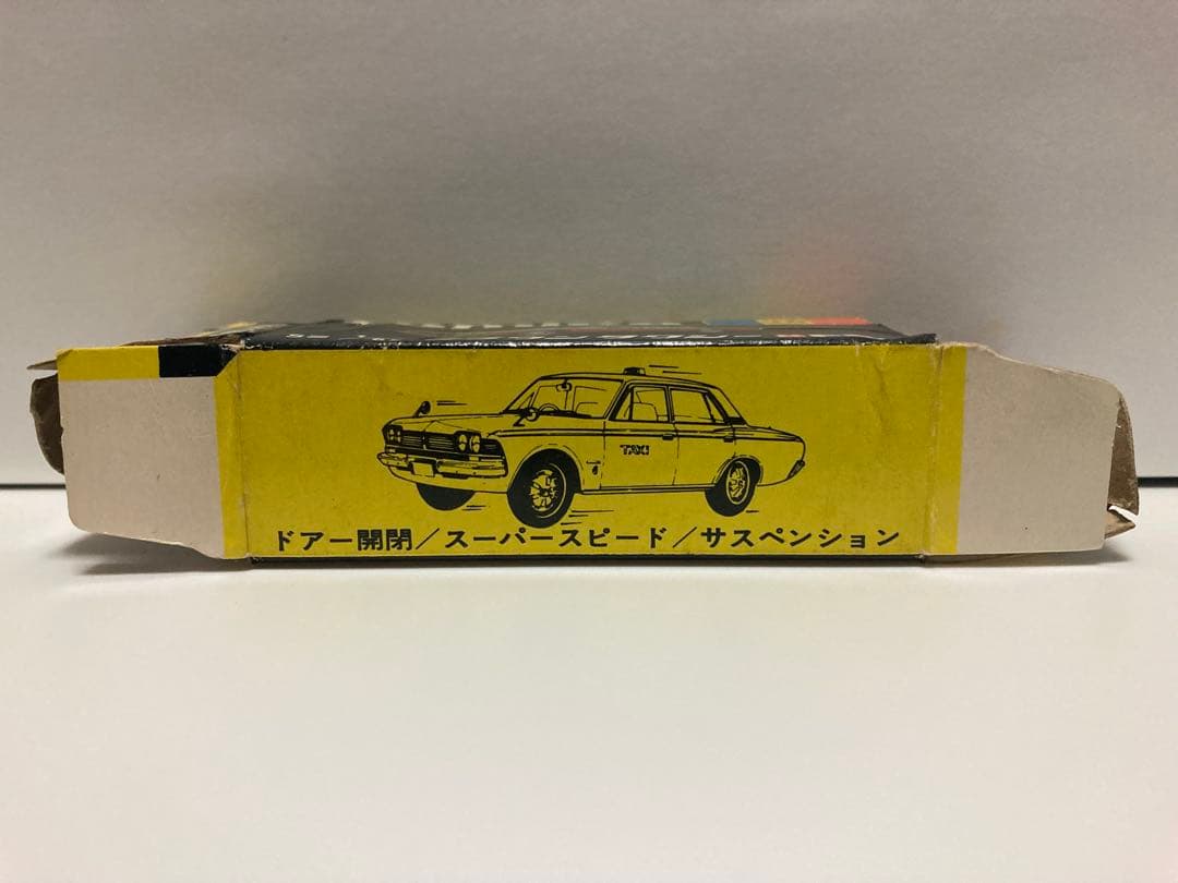 トミカ　日本製　クラウン　タクシー　1Aホイール　色指定箱　当時物