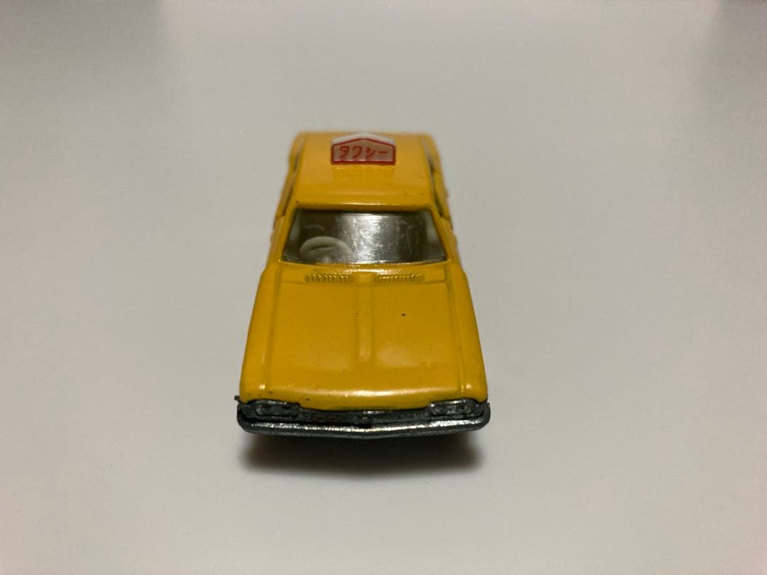 トミカ　日本製　クラウン　タクシー　1Aホイール　色指定箱　当時物
