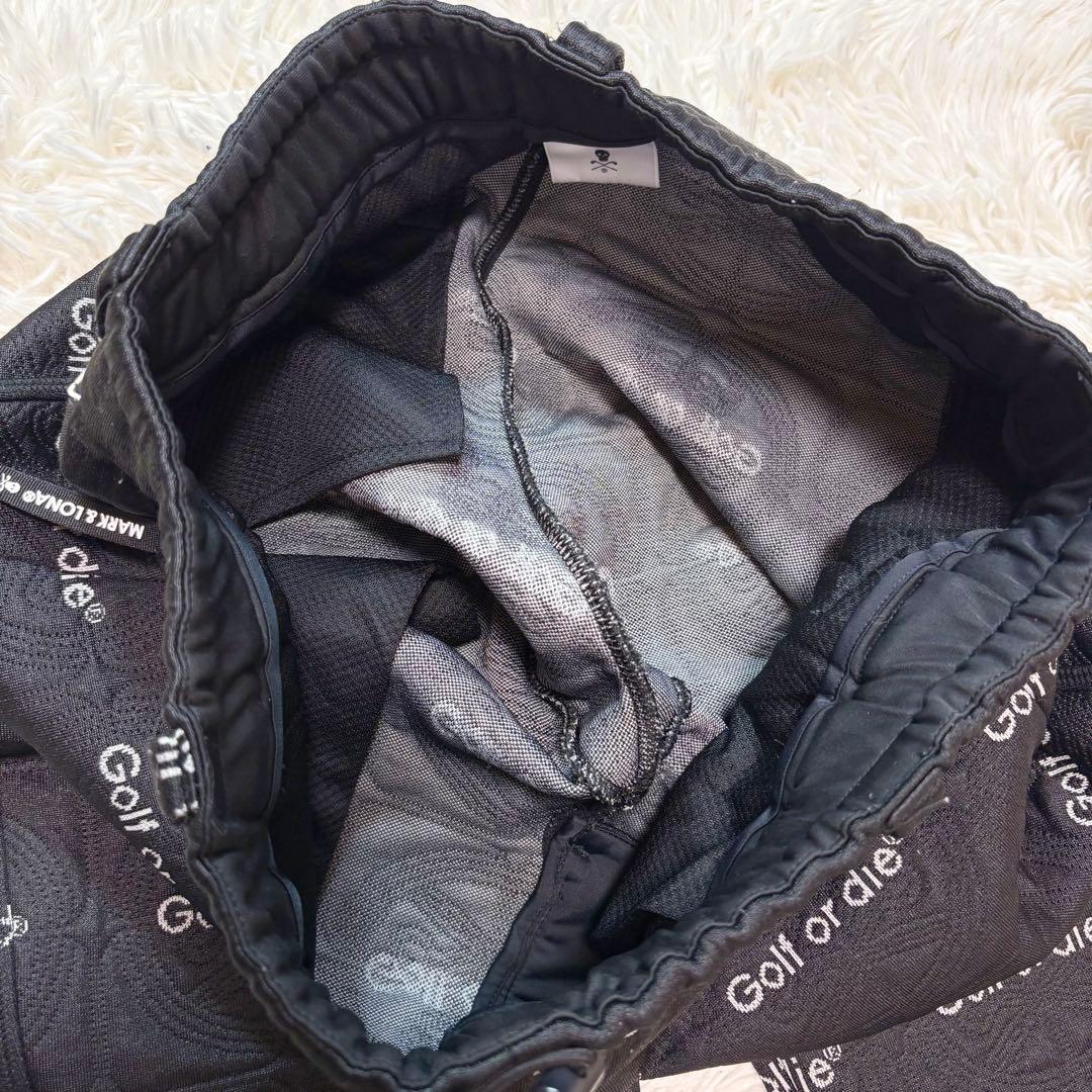 マークアンドロナ ジョガーパンツ スカル総柄 2022年モデル M