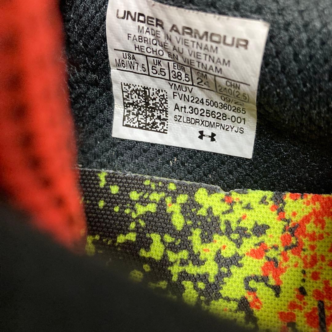 UNDER ARMOUR CURRY10 24.0cm 美品