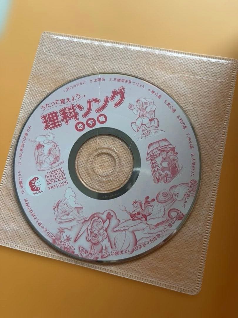 うたって覚えよう　社会科ソング　理科ソング　七田式 4冊セット