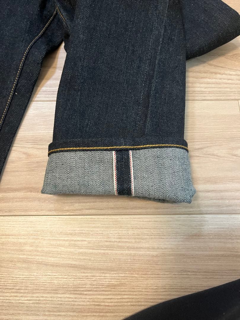 美品　KURO デニムジャケット デニム　セルビッチ　赤耳　セットアップ　1st