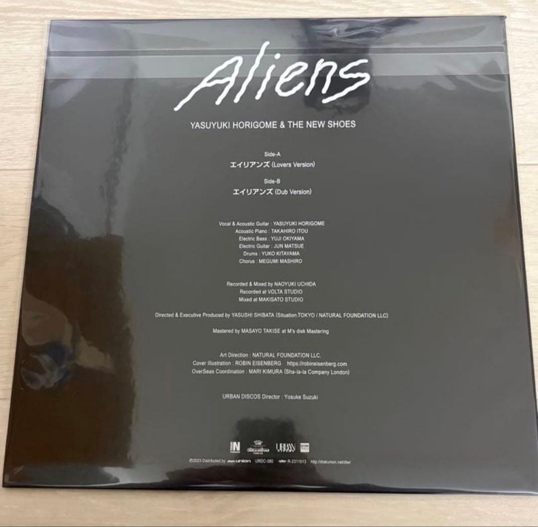 廃盤 レコード 堀込泰行 THE NEWSHOES エイリアンズ KIRINJI