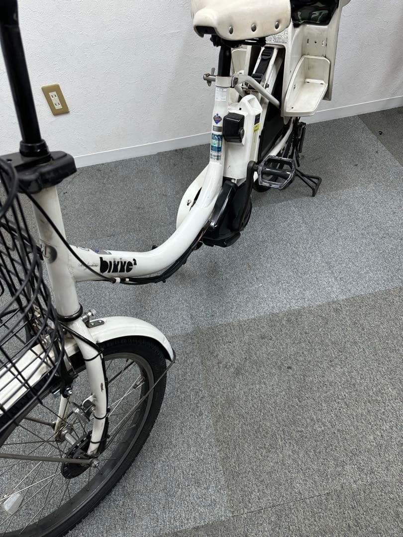 人気な車種　ブリヂストンビッケ2 子供乗せシート付き電動自転車　お買い得品