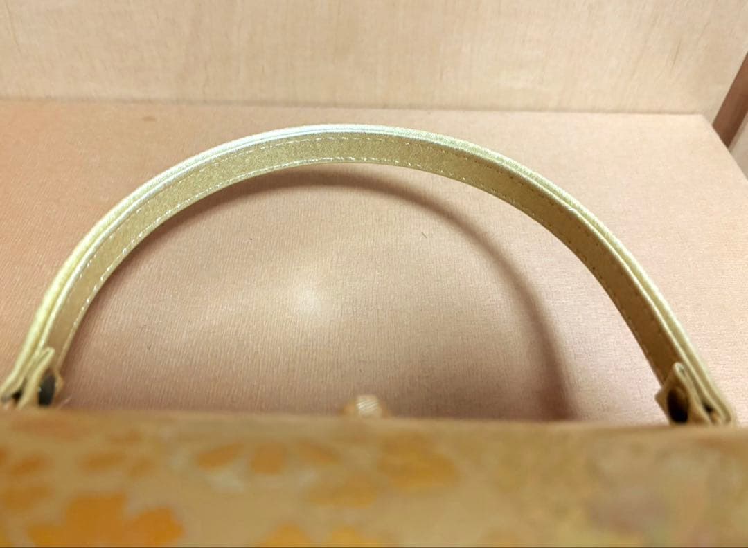 和装バッグ＆草履セット　ゴールド