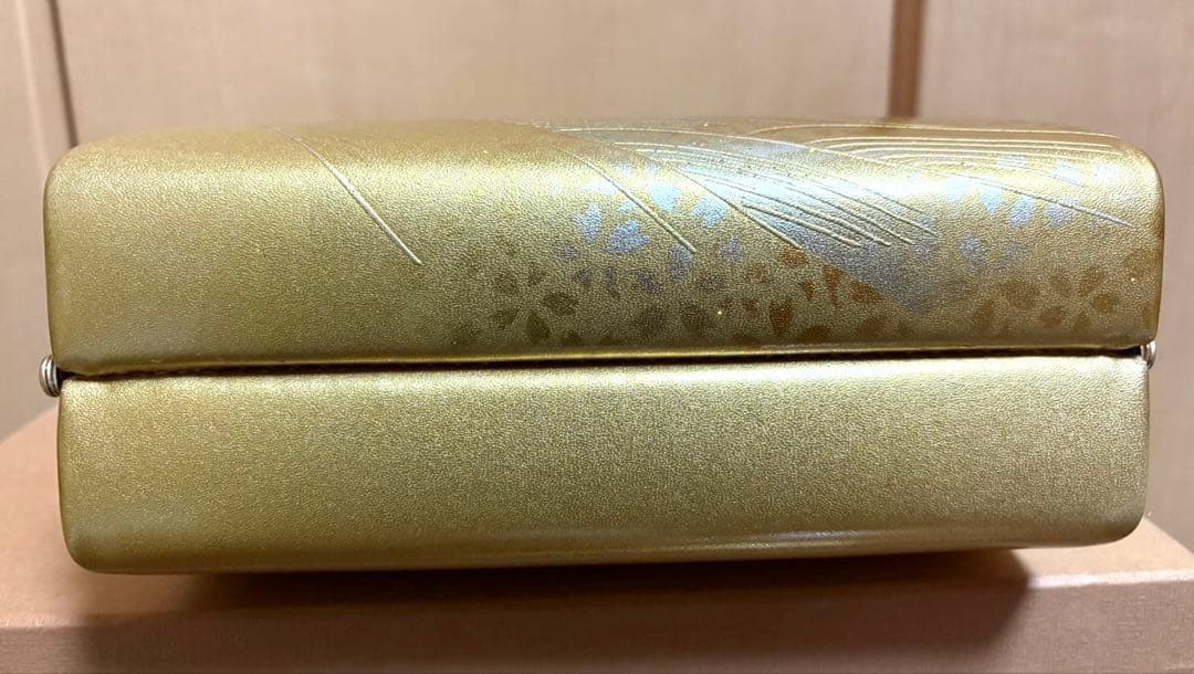 和装バッグ＆草履セット　ゴールド