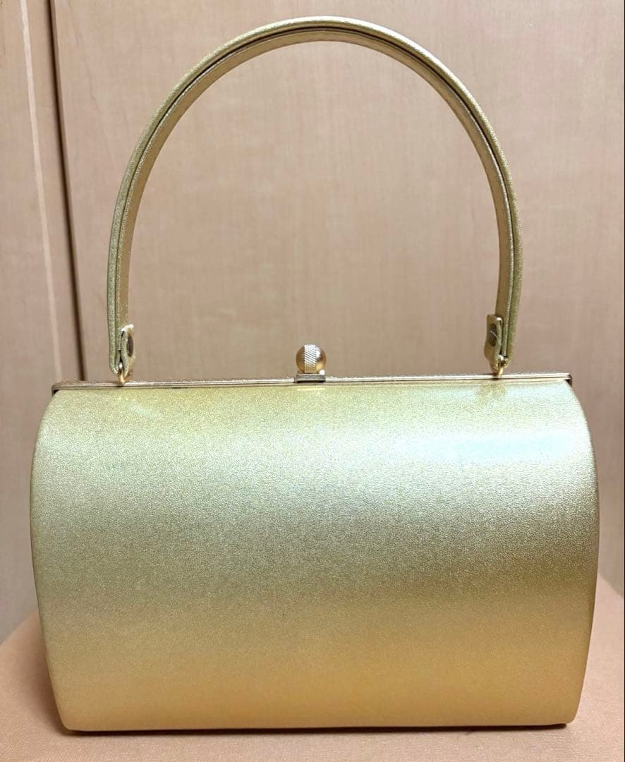 和装バッグ＆草履セット　ゴールド