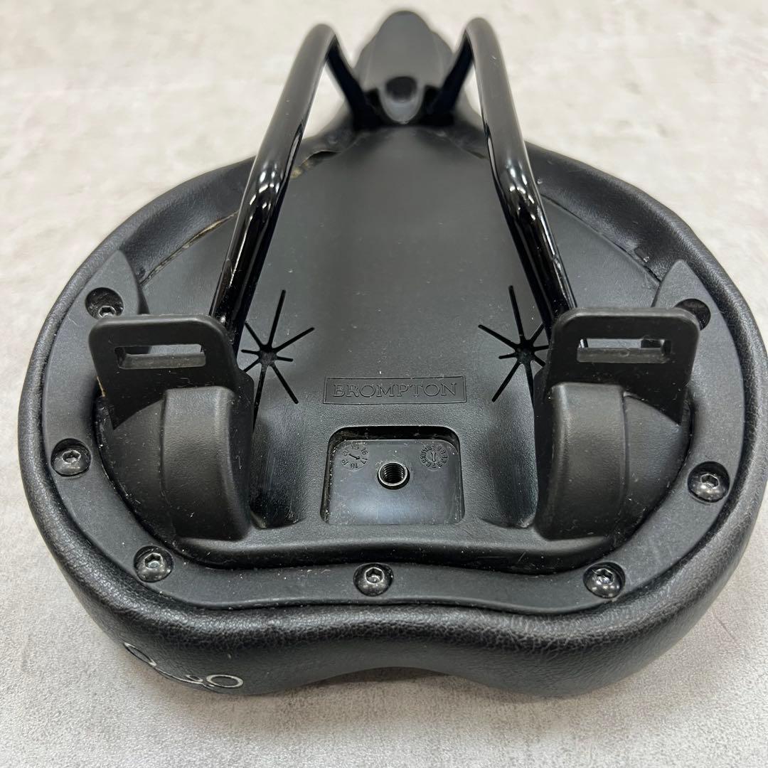 ブロンプトン　折り畳み自転車純正サドル　ブラック　395g　BROMPTON