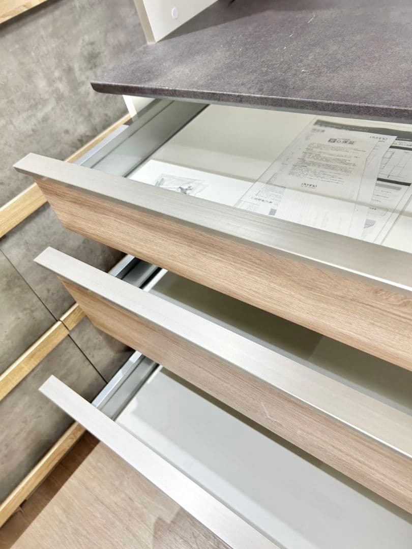 せ*ん様 AYANO 綾野製作所 食器棚 レンジボード W1400 木目調