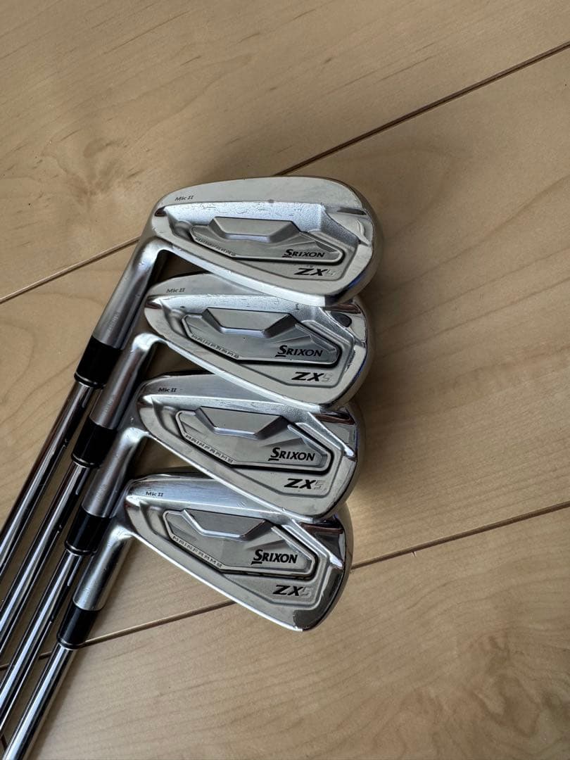 Srixon ZX5MKⅡ アイアンセット 4本 7〜P
