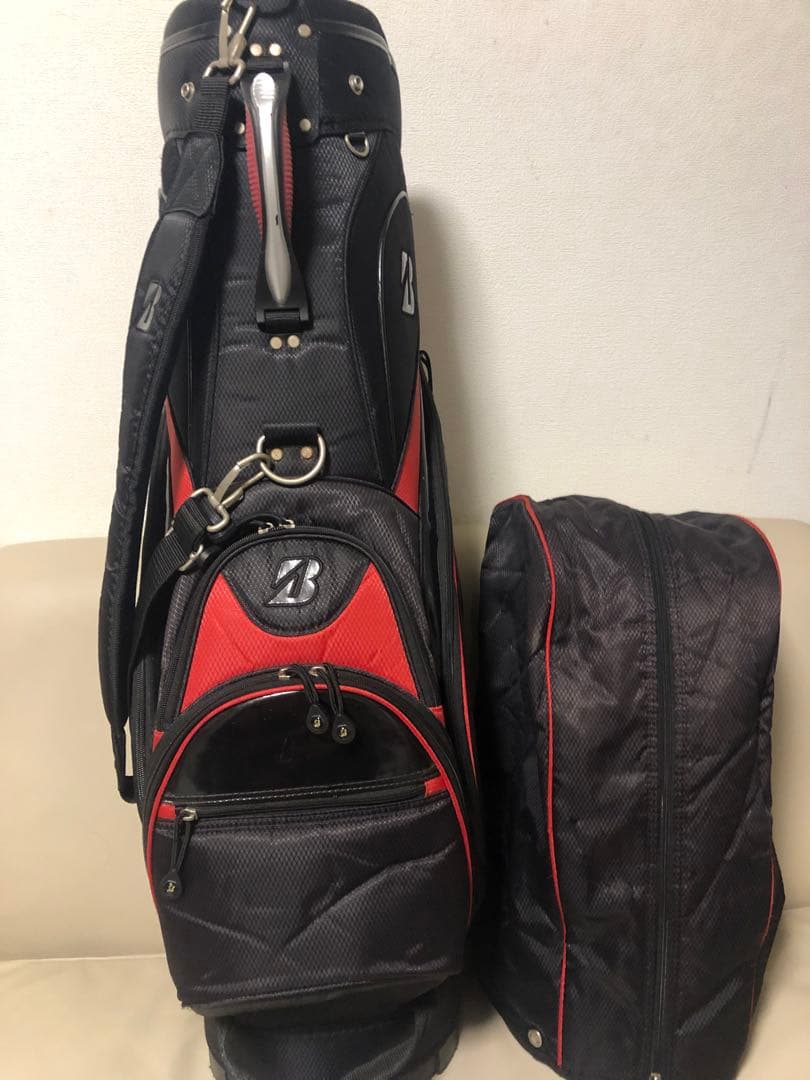 【送料込み】廃盤希少品　ブリヂストン　軽量キャディバッグ　メンズ