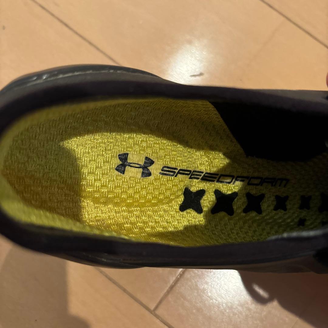 アンダーアーマー スパイク サッカー アメフト ブラック